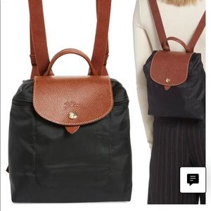 Longchamp Mini Le Pliage Canvas Backpack
